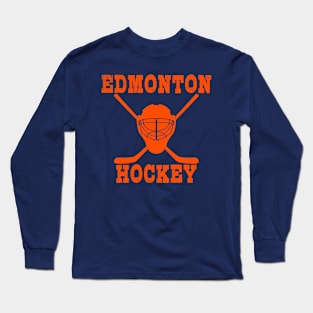 Edmonton Hockey Long Sleeve T-Shirt